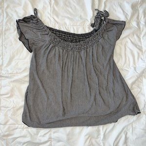 Soft and sexy mini stripes tee